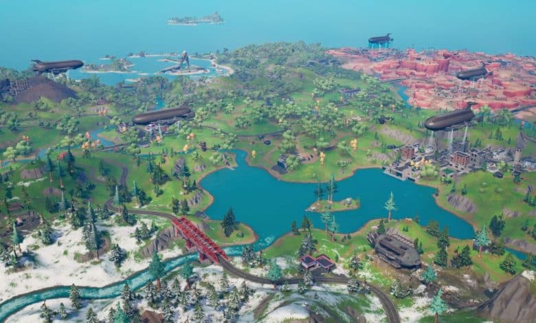 Fortnite map changes