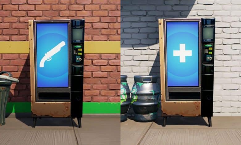 Fortnite vending machines locations