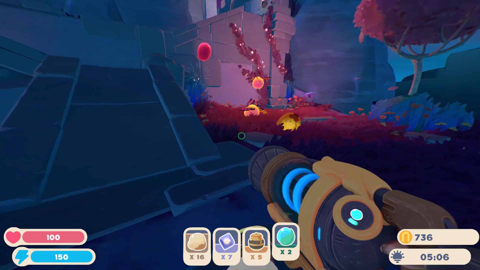 Slime Rancher 2 flutter slimes dans la nature