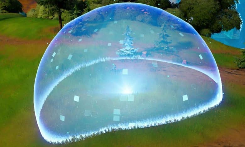 Fortnite Shield Bubble