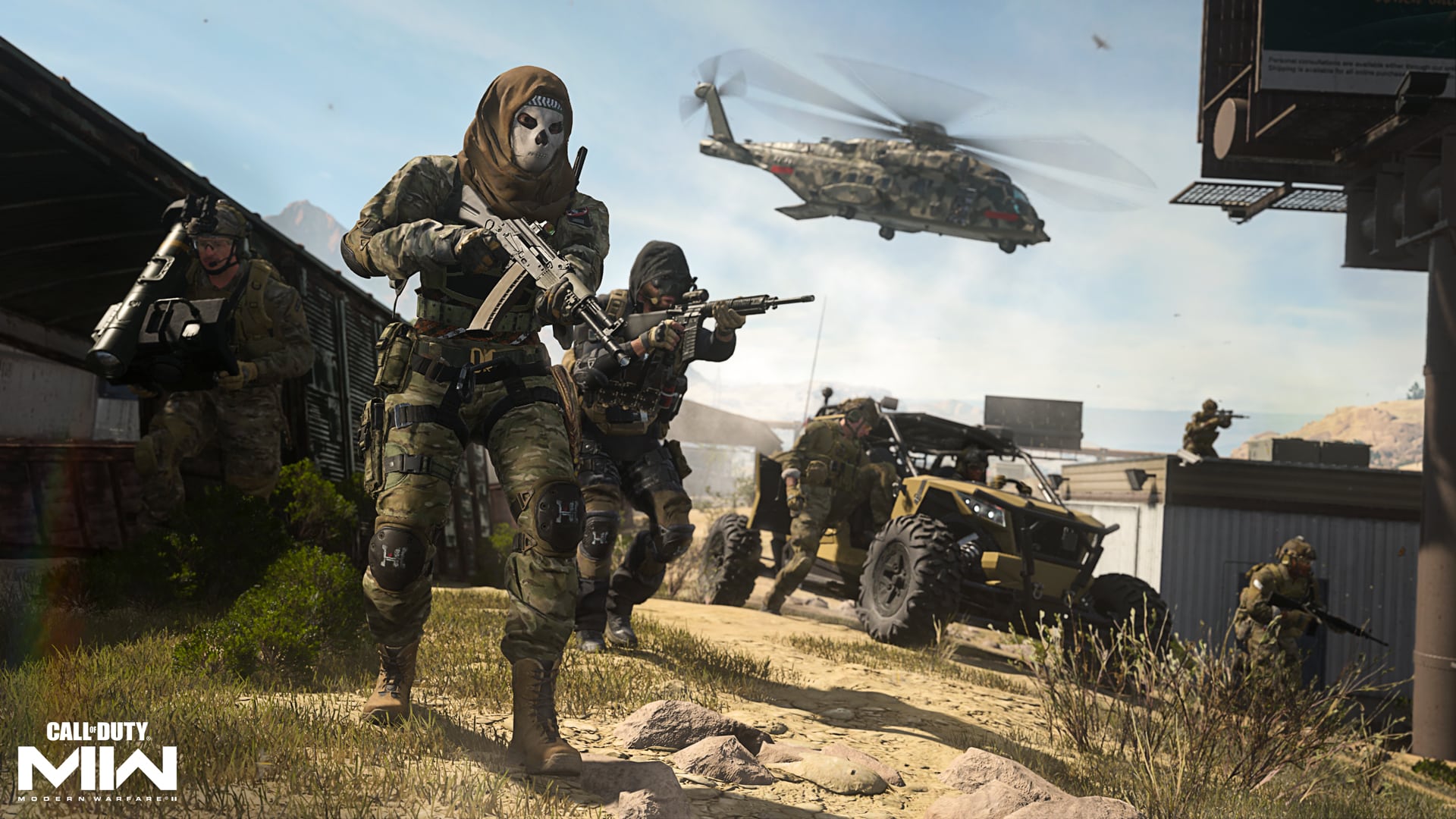 Call of Duty Modern Warfare 2 soldats et véhicules