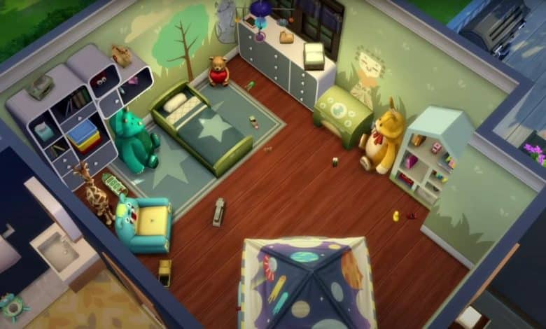 turn furniture in The Sims 4