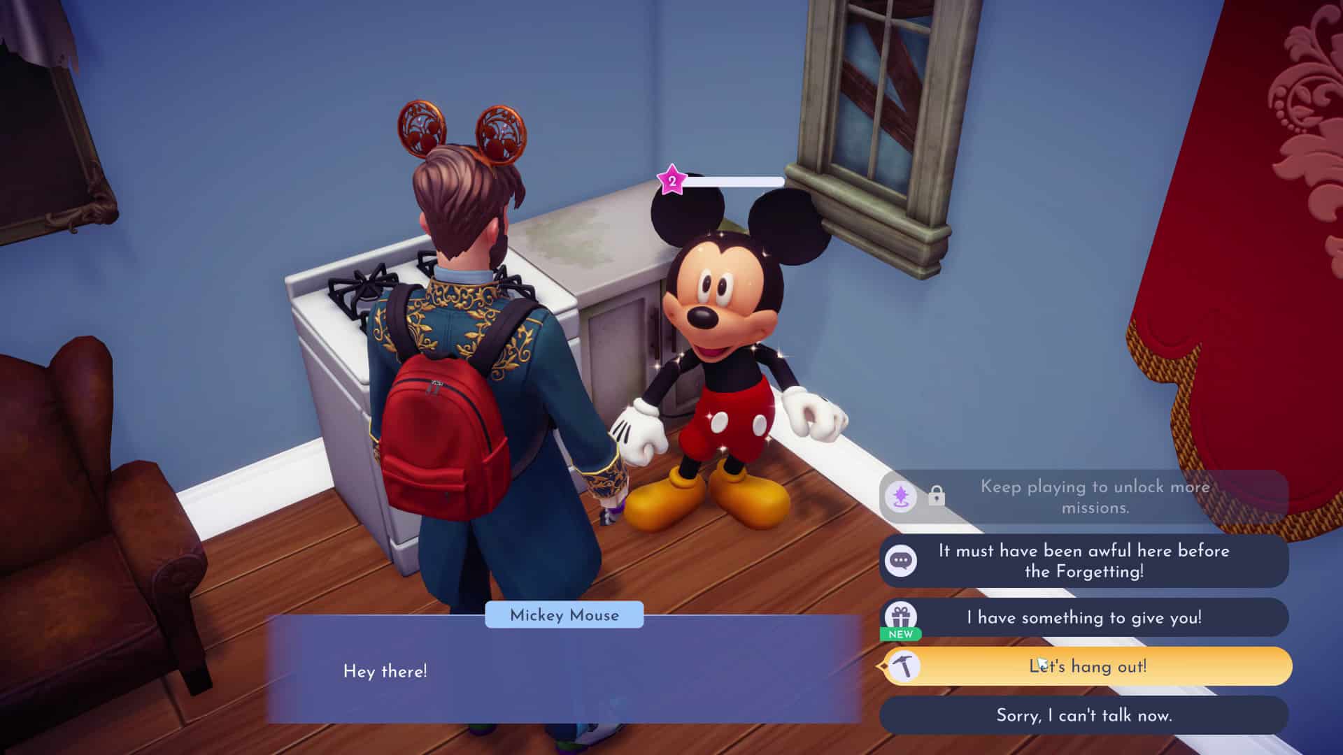 Disney Dreamlight Valley demande à Mickey Mouse de sortir
