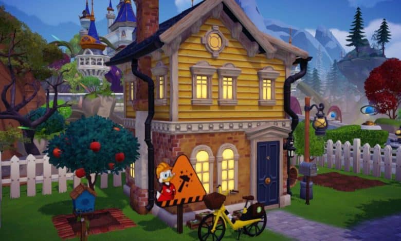 Your two-storey house in Disney Dreamlight Valley