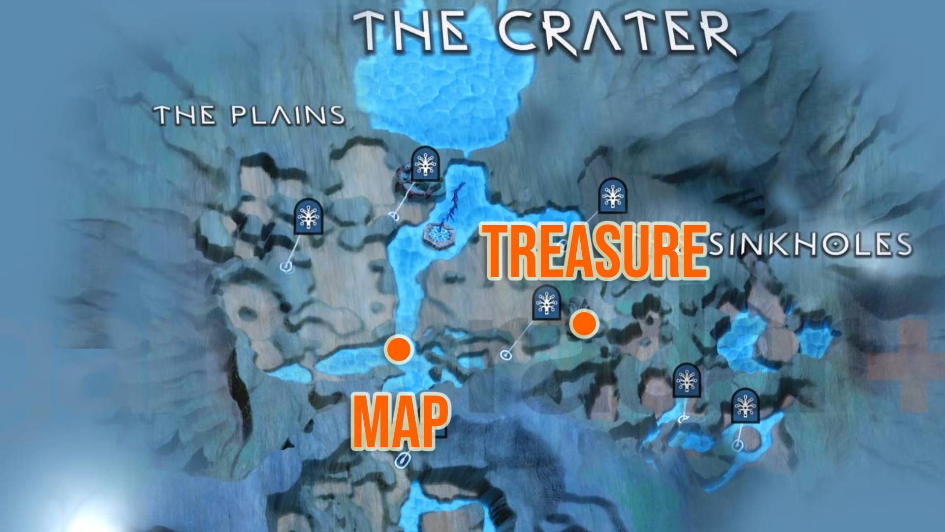God of War Ragnarok Treasure cartographie les lieux enterrés