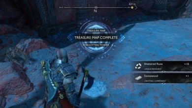 God of War Treasure maps buried locations