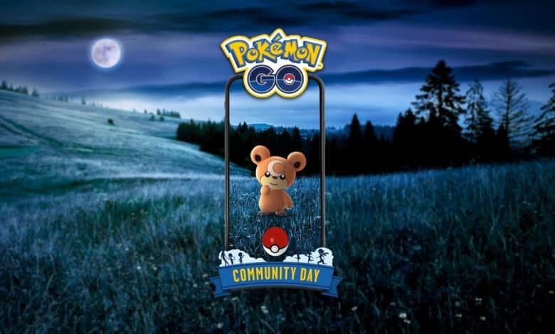 Pokemon Go Teddiursa Community Day