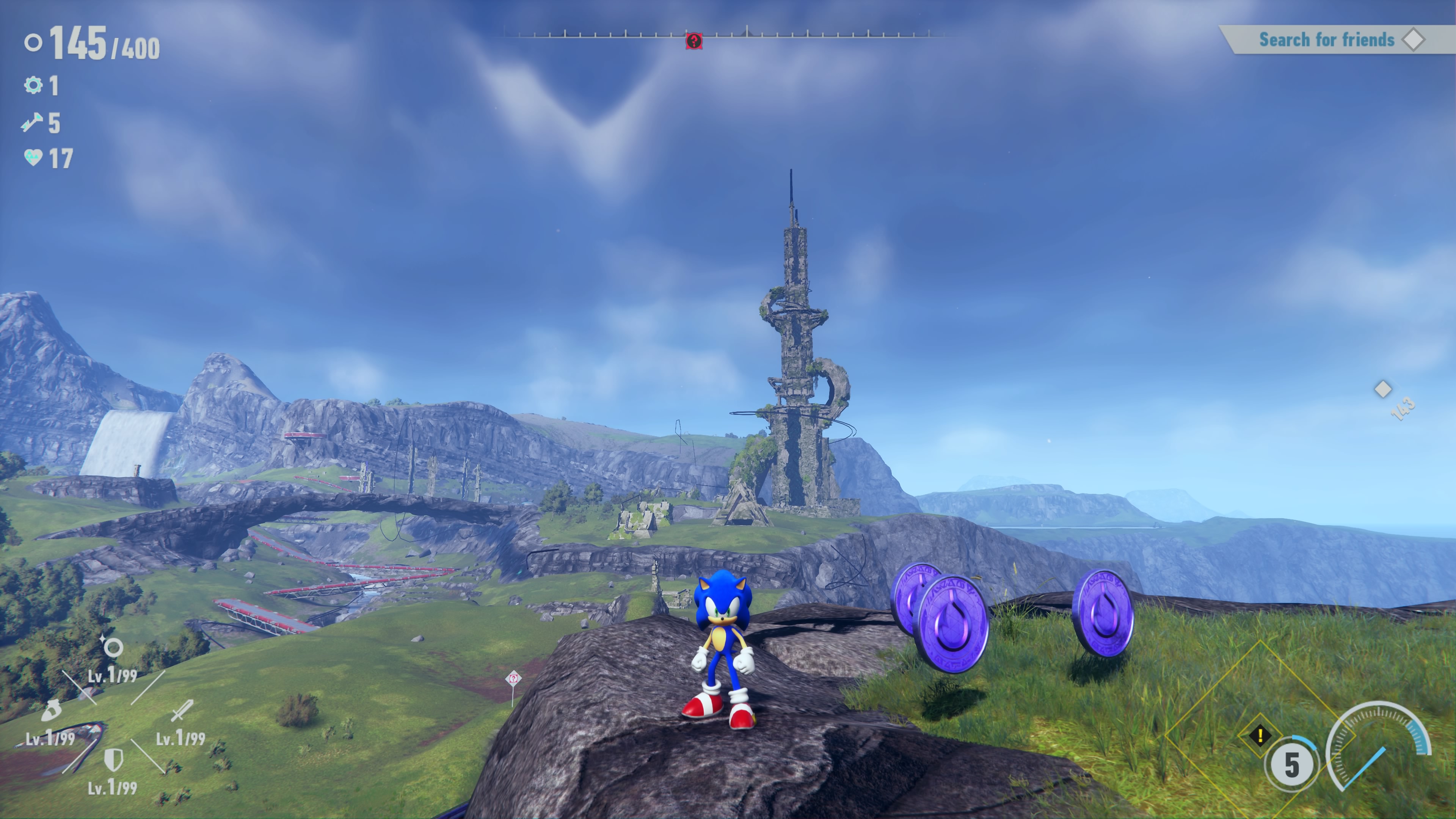 Sonic Frontiers voyage rapide