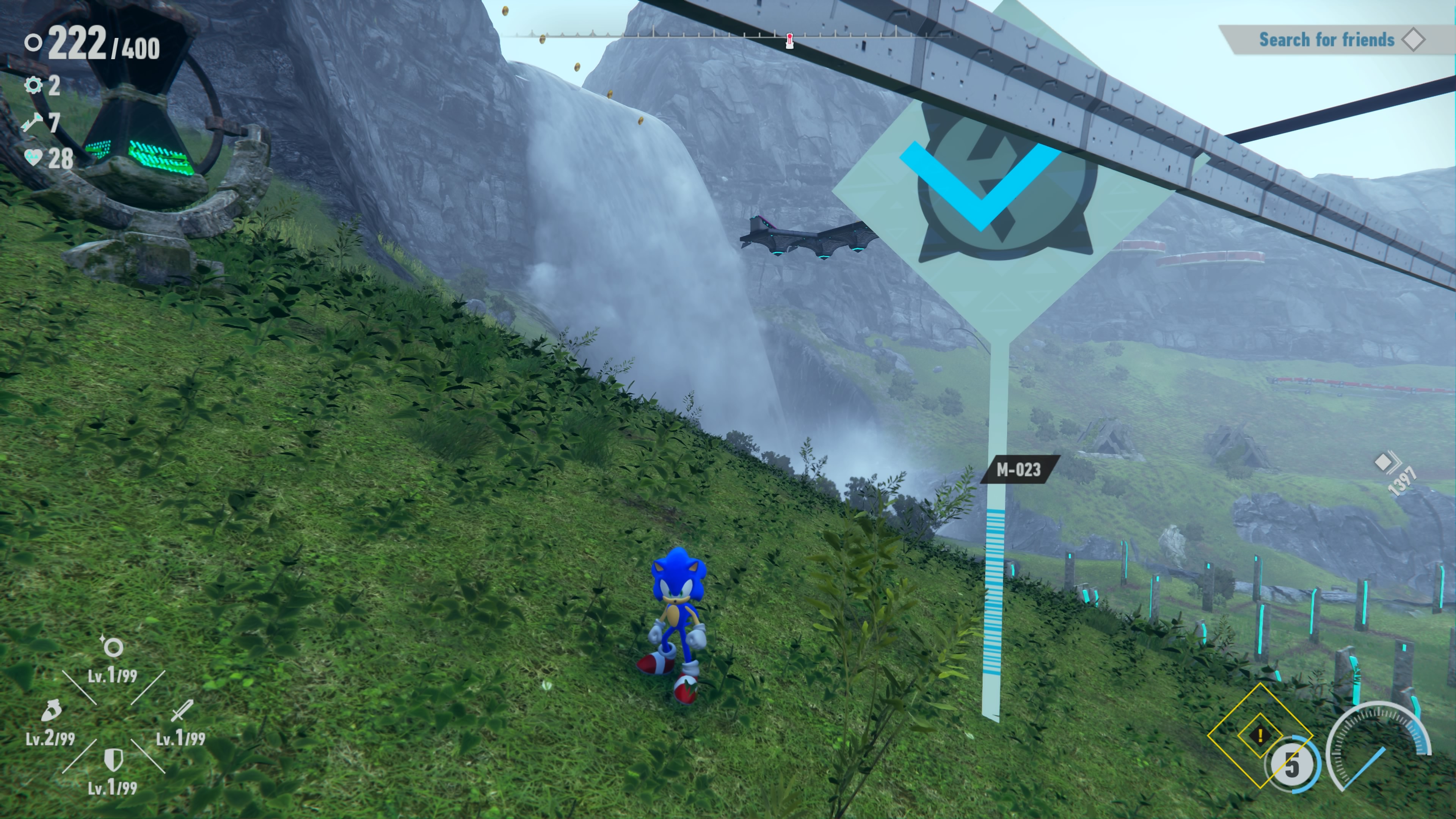 Comment voyager rapidement dans Sonic Frontiers