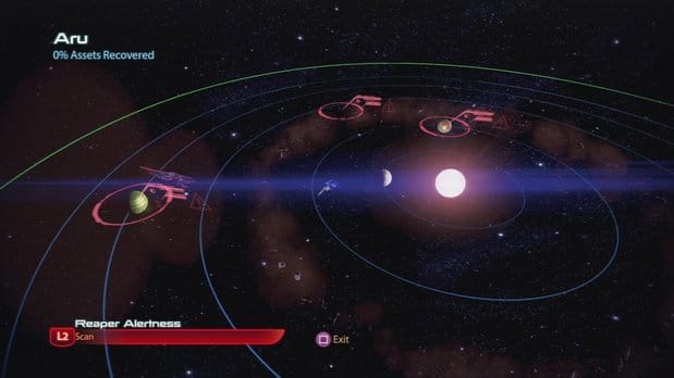 Numérisation de la planète Mass Effect 3