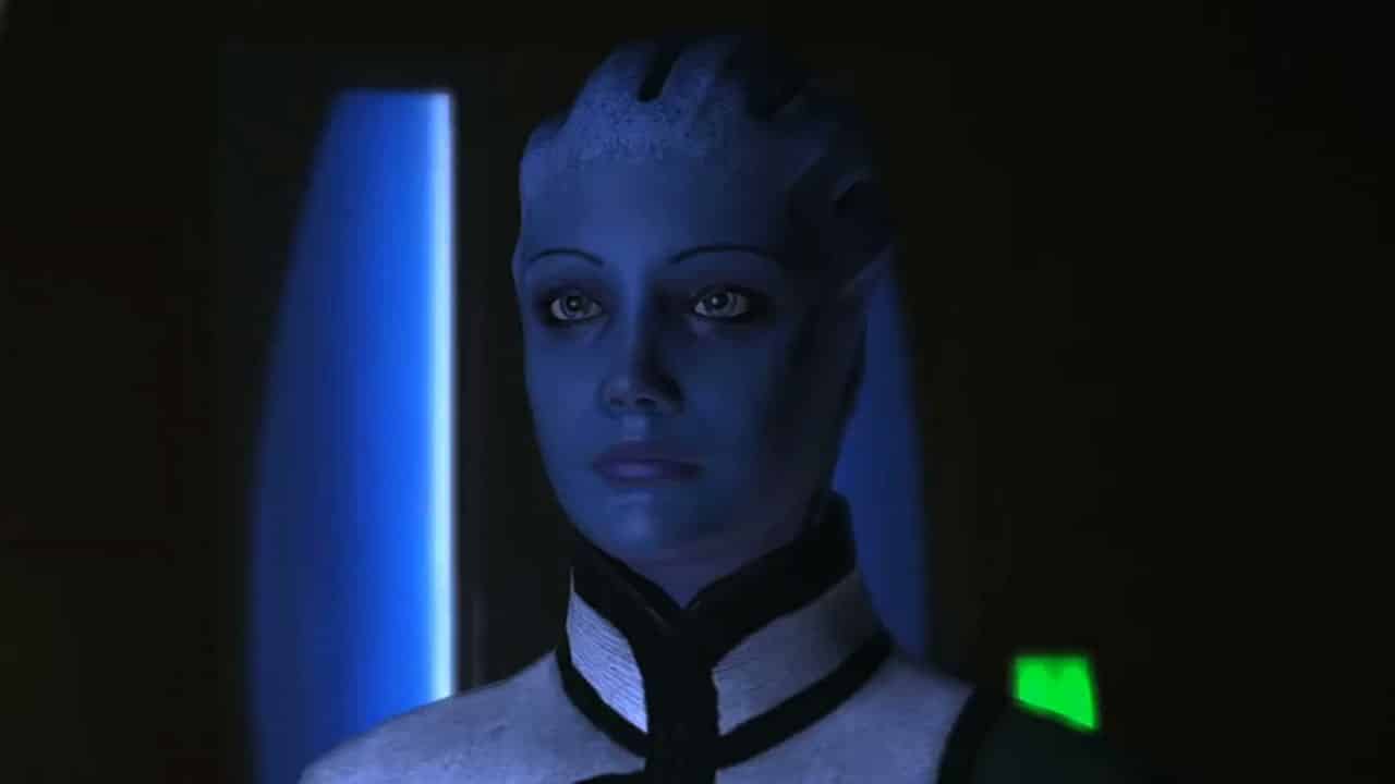 Liara, romance Mass Effect