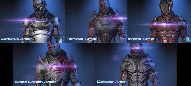 Armure Mass Effect 3