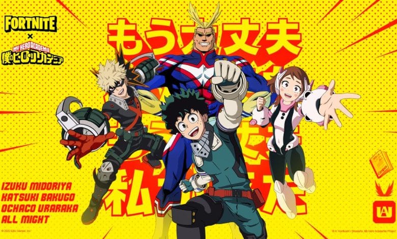 Fortnite My Hero Academia