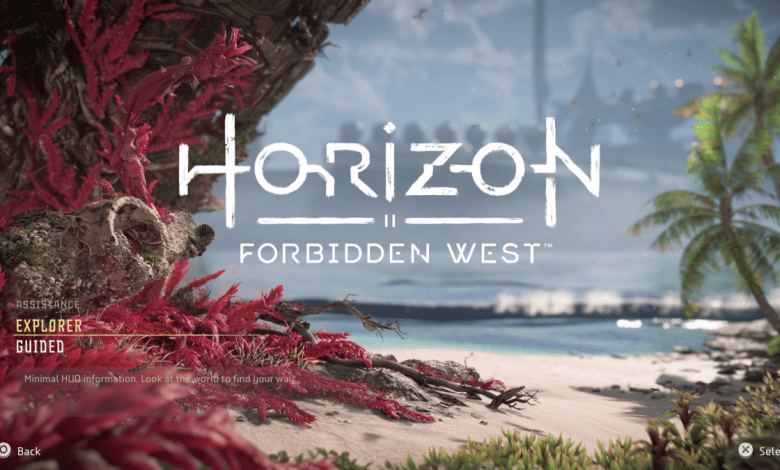 Horizon Forbidden West guided explorer mode