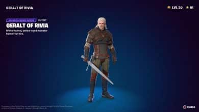 Fortnite Geralt