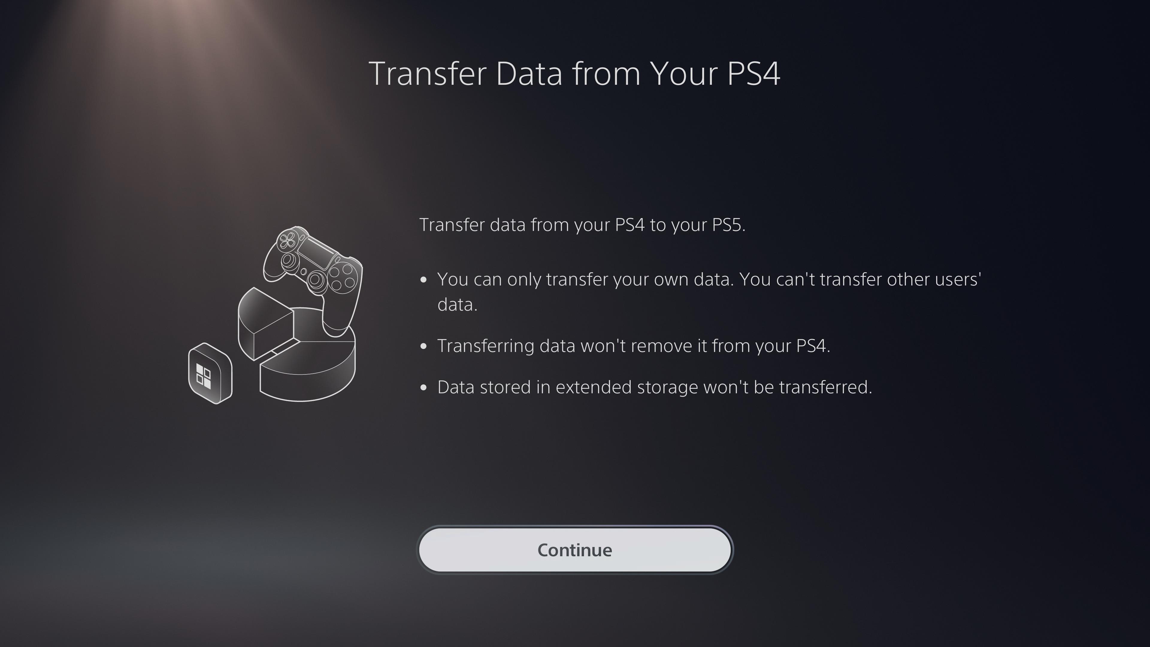 Transférer des jeux PS4 vers PS5