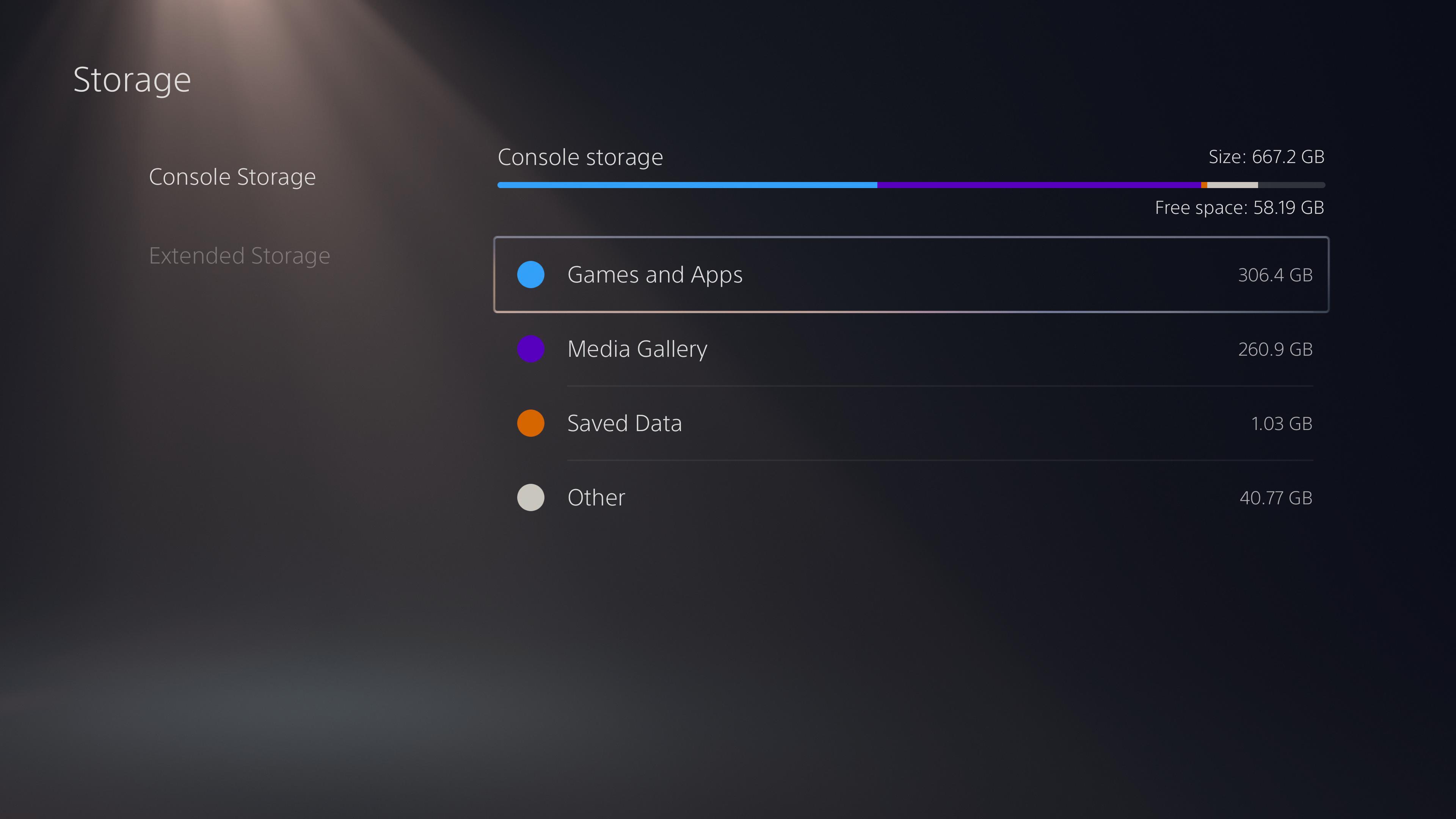 transférer des jeux sur un disque dur externe ps5