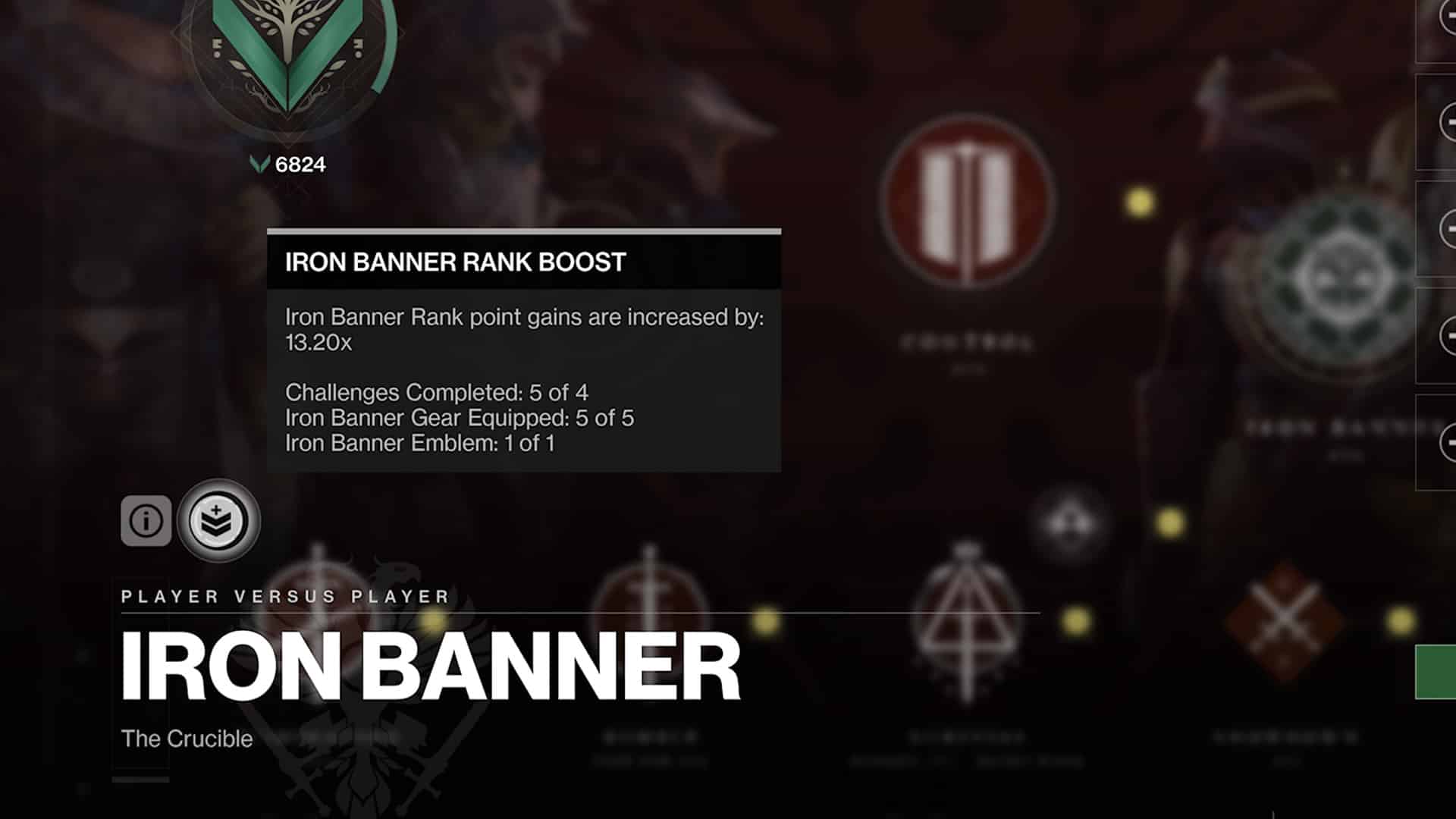 Refonte de la bannière de fer de Destiny 2