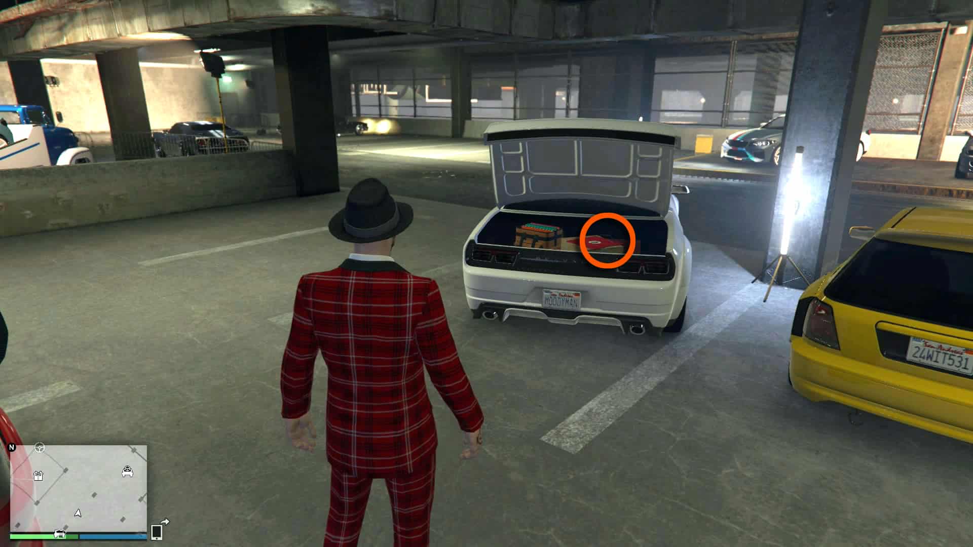 Emplacements des clés multimédias GTA Online - LS Car Meet