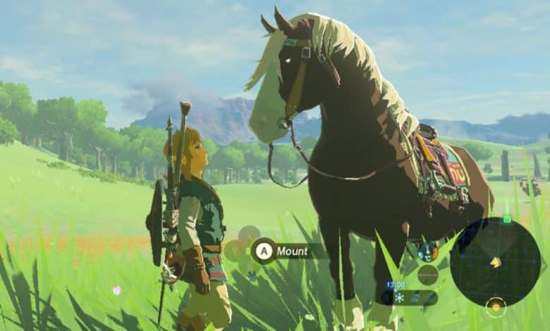 Legend of Zelda Breath of the Wild chevaux et comment les apprivoiser