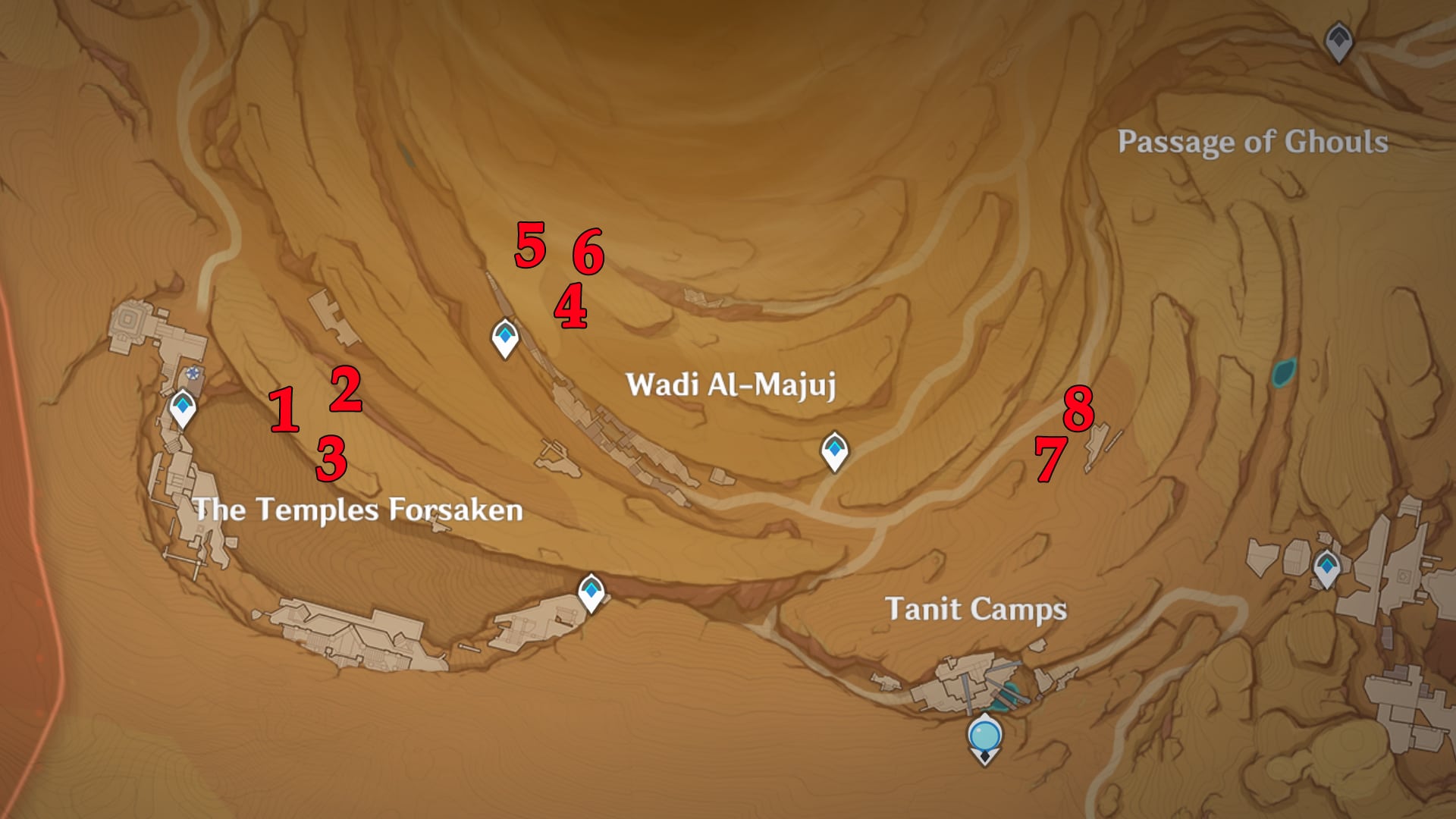 Pupe de graisse de sable Genshin Impact