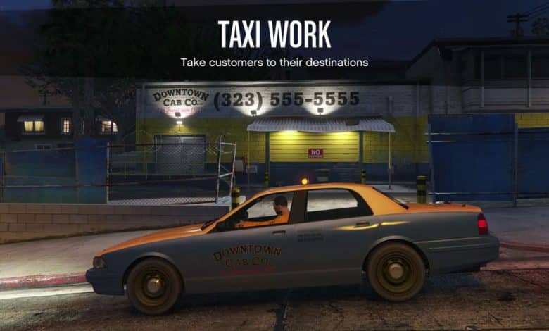 GTA Online Taxi Work