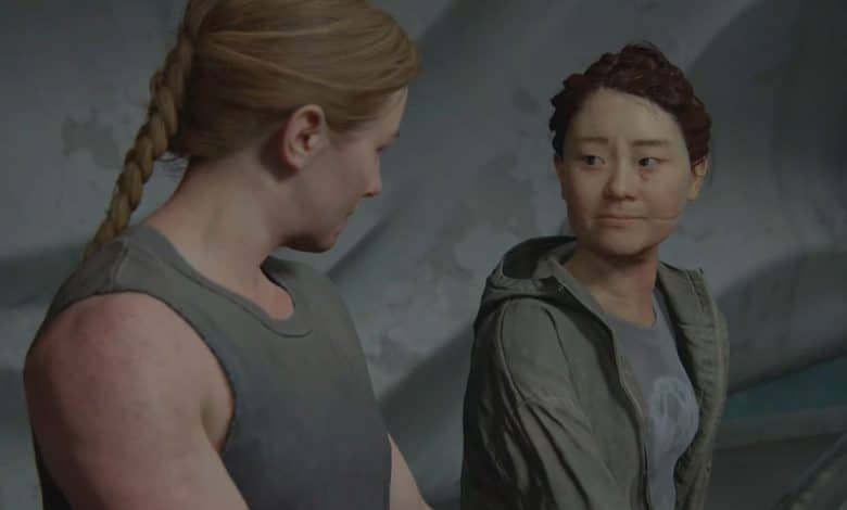 The Last of Us Part 2 Abby and Yara talking in the aquarium