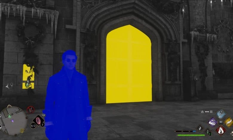 hogwarts legacy blue characters