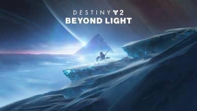 Destiny 2 beyond light key art guardian sitting in the snow on Europa