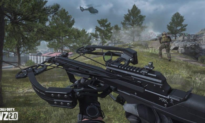 Warzone 2 Season 2 crossbow weapon first person view