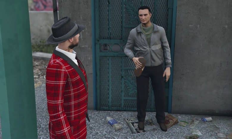 Meeting one of the GTA Online Street Dealers