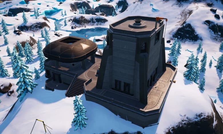 One of the Fortnite Bastion Outposts with another in the background