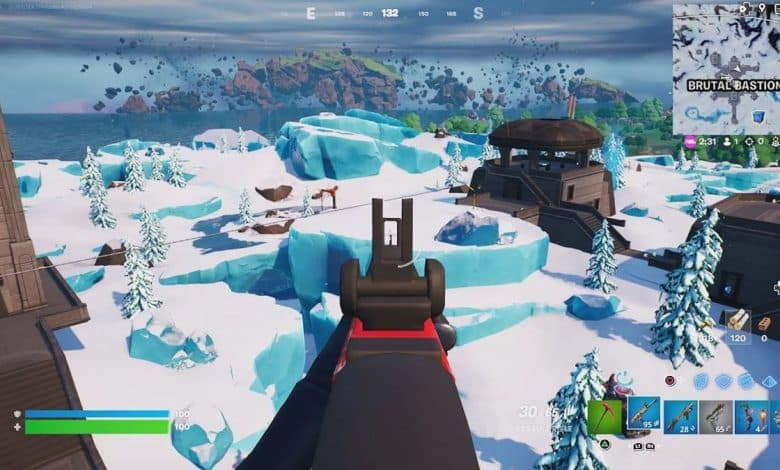 Leaked images of Fortnite First Person mode in action