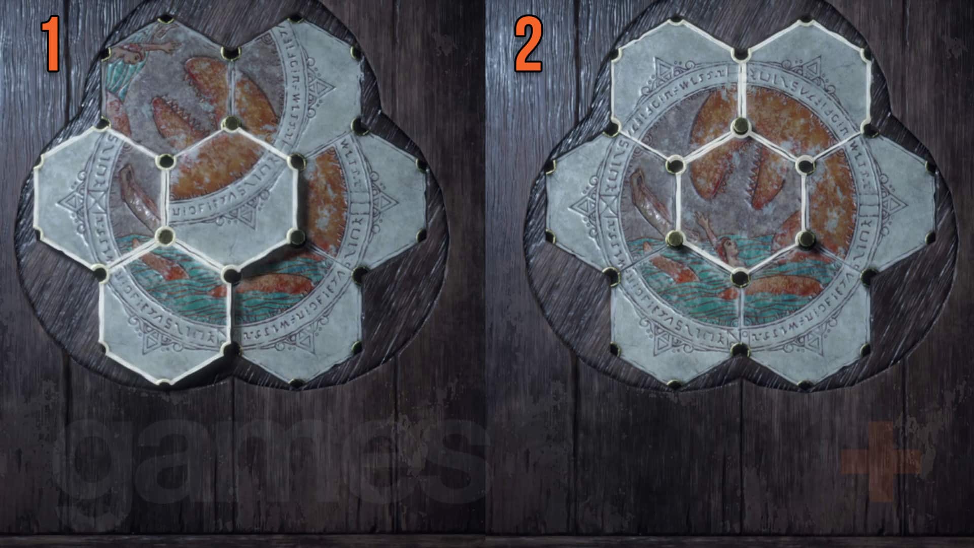 Solution de puzzle Resident Evil 4 Remake Hexagon