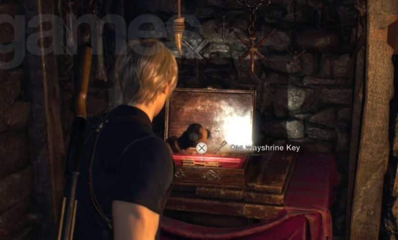 resident evil 4 wayshrine key