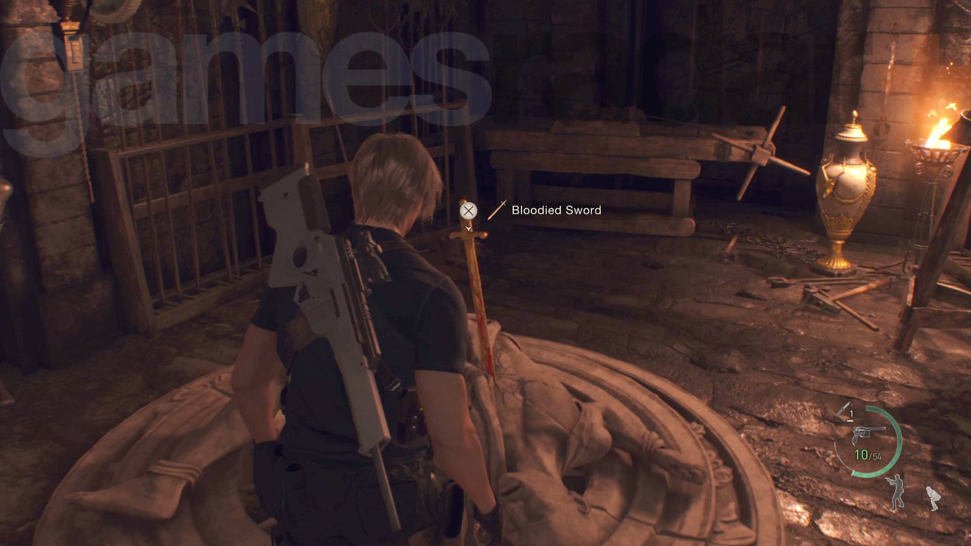 Resident Evil 4 casse-tête de l'épée