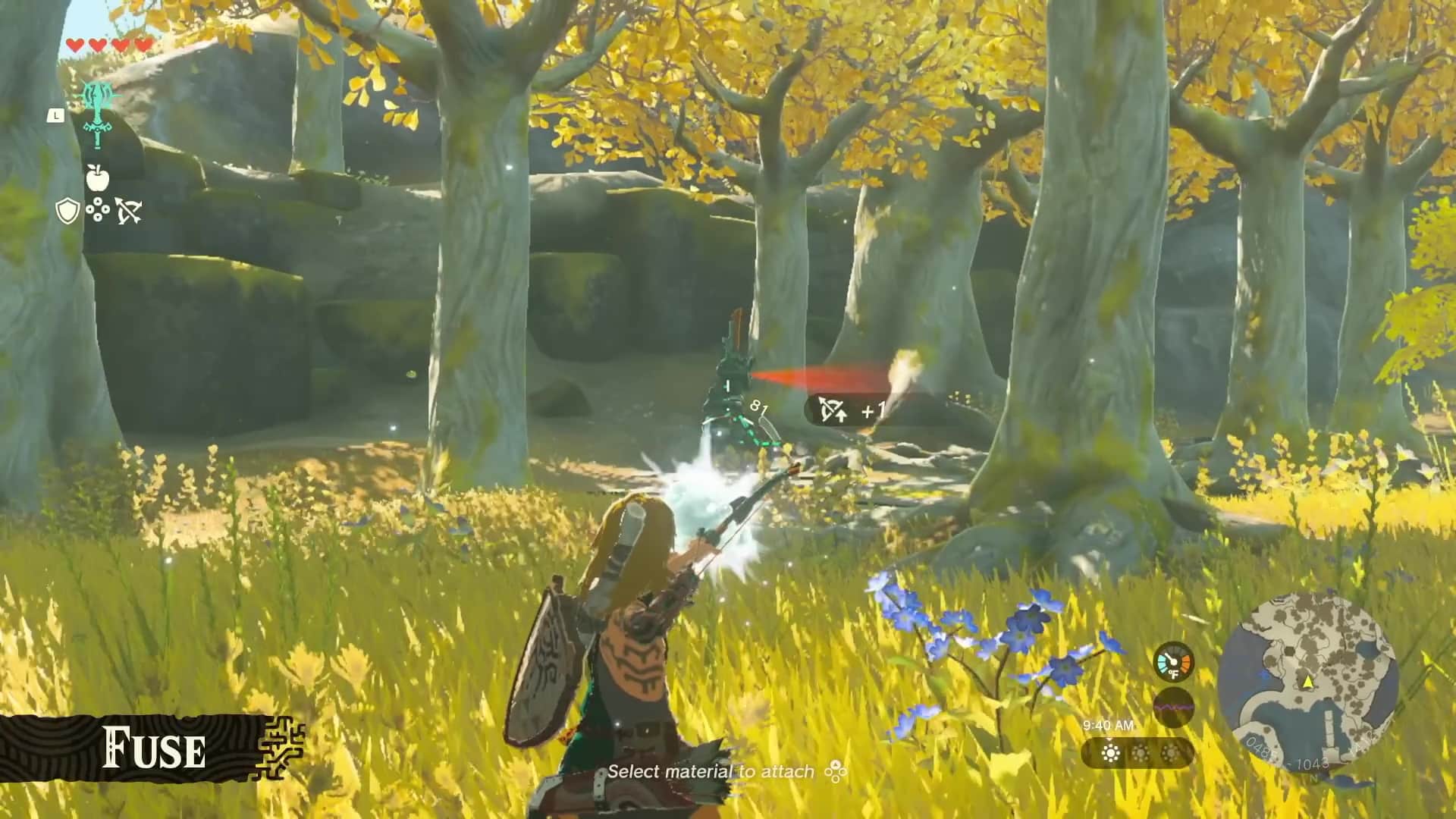Zelda Tears of the Kingdom fusionne la capacité de fusion