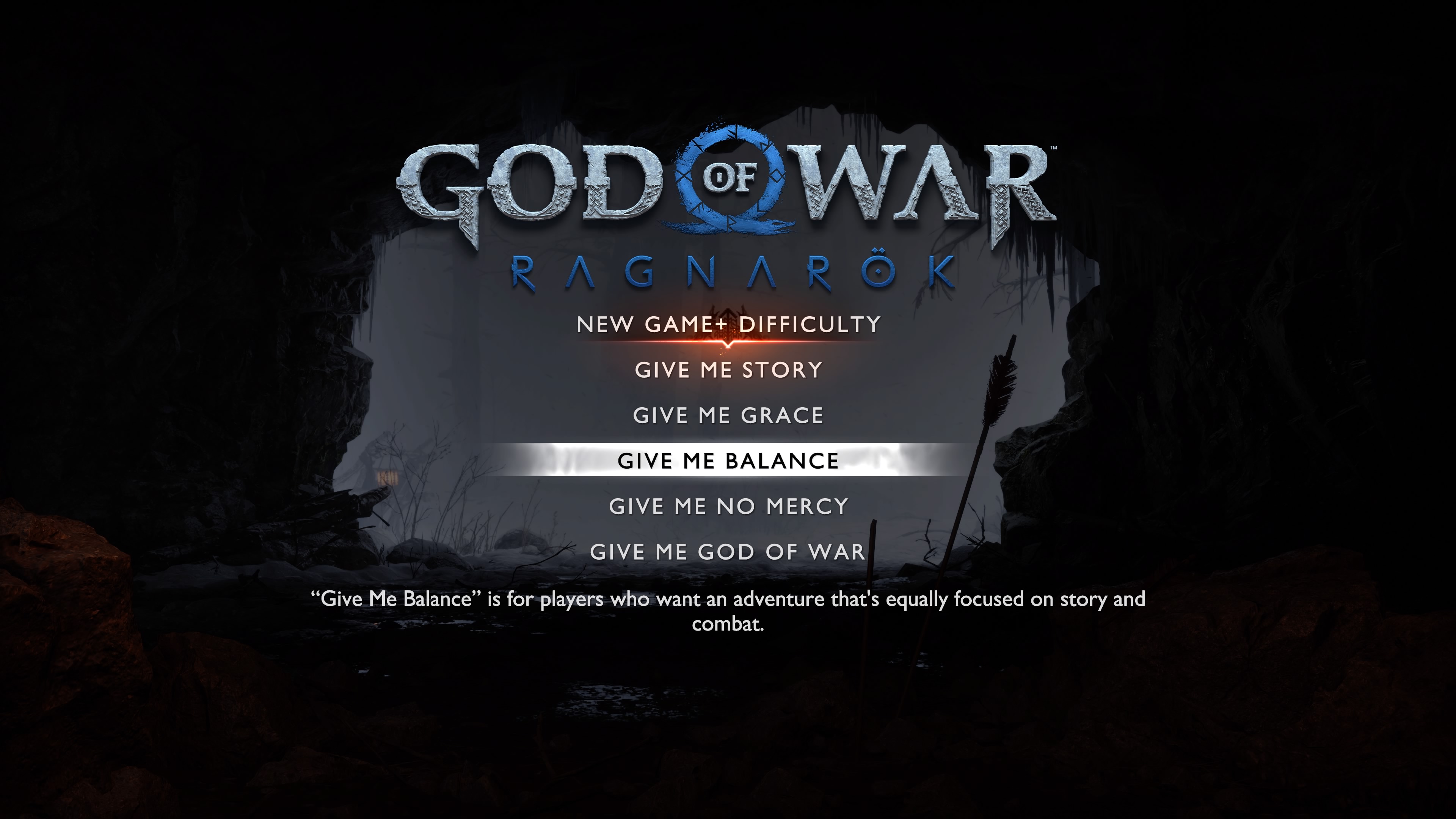 Dieu de la guerre Ragnarok Nouveau jeu Plus
