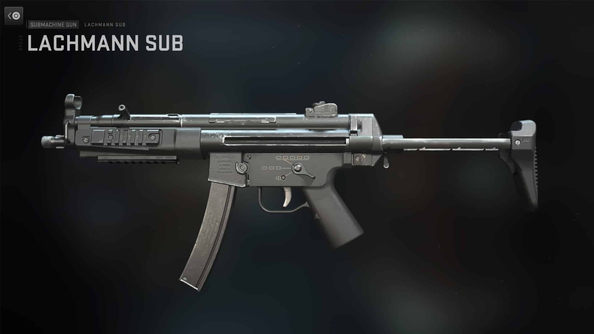 Sous-marin SMG Lachmann Warzone 2