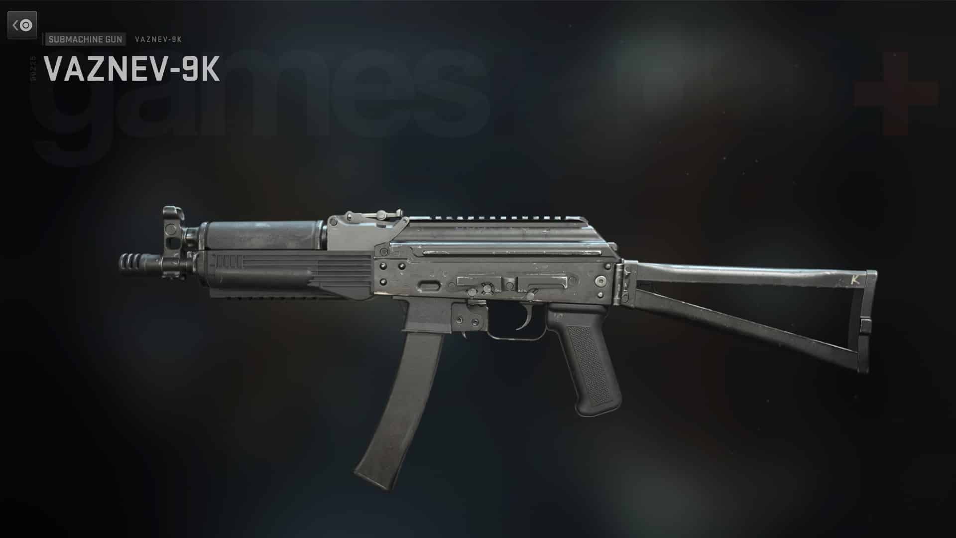 Pistolet Call of Duty Warzone 2 Vaznev 9K SMG