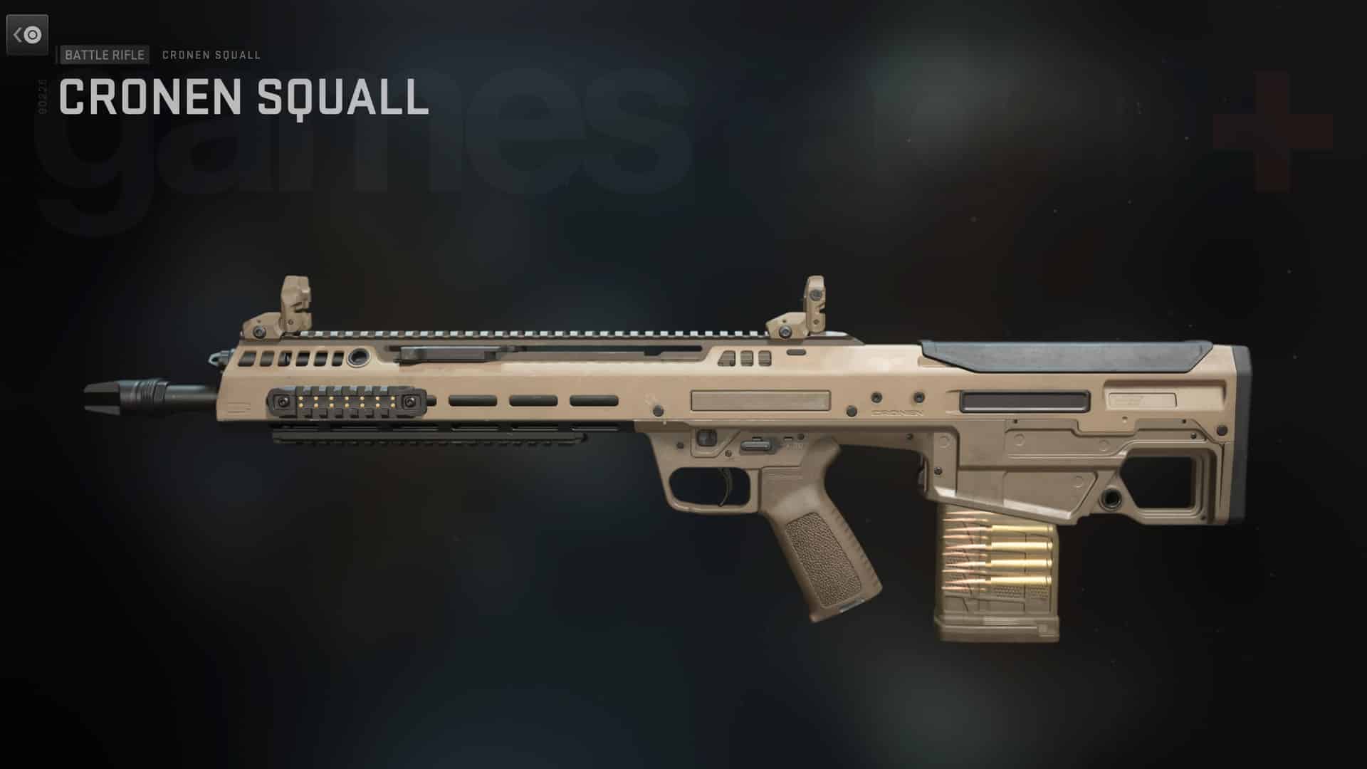 Call of Duty Warzone 2 fusil Cronen Squall Battle Rifle