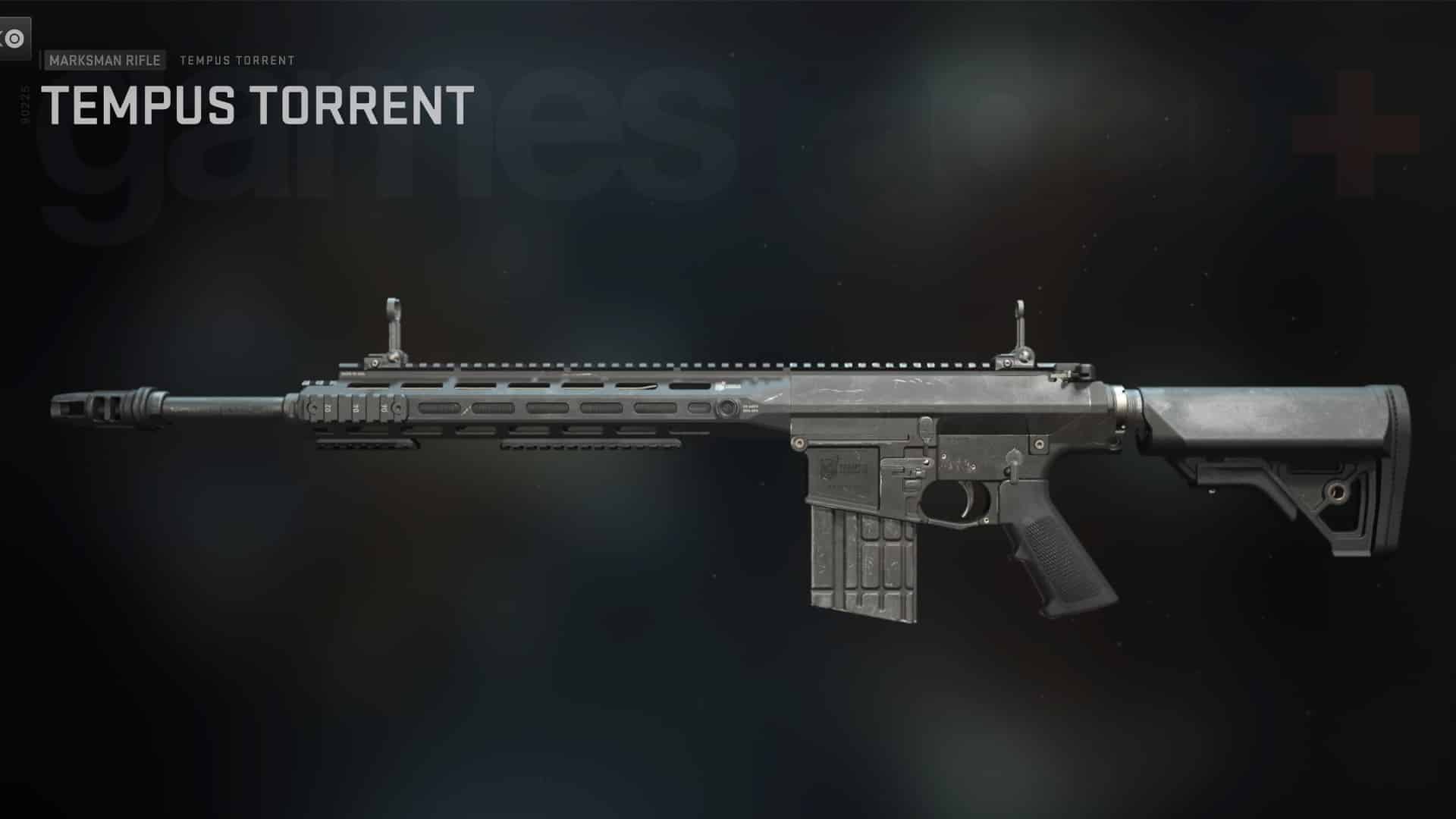 Call of Duty Warzone 2 fusil Tempus Torrent Marksman Rifle