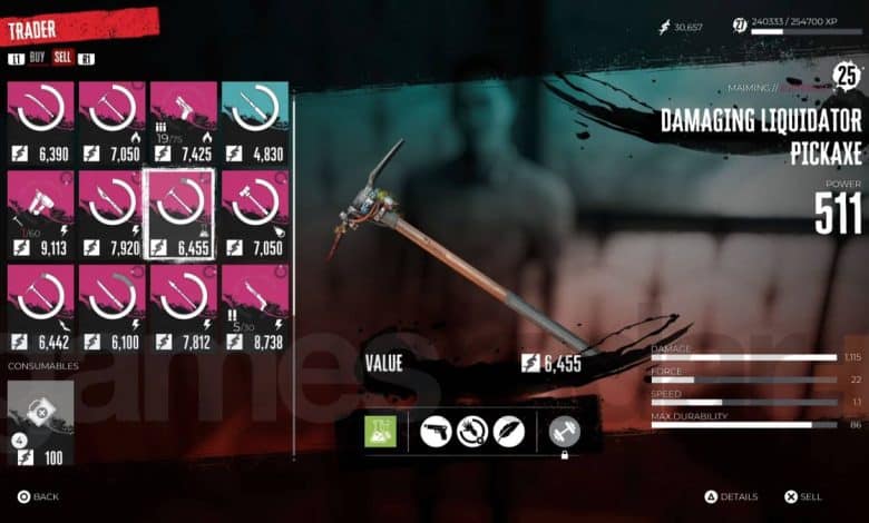 dead Island 2 weapons