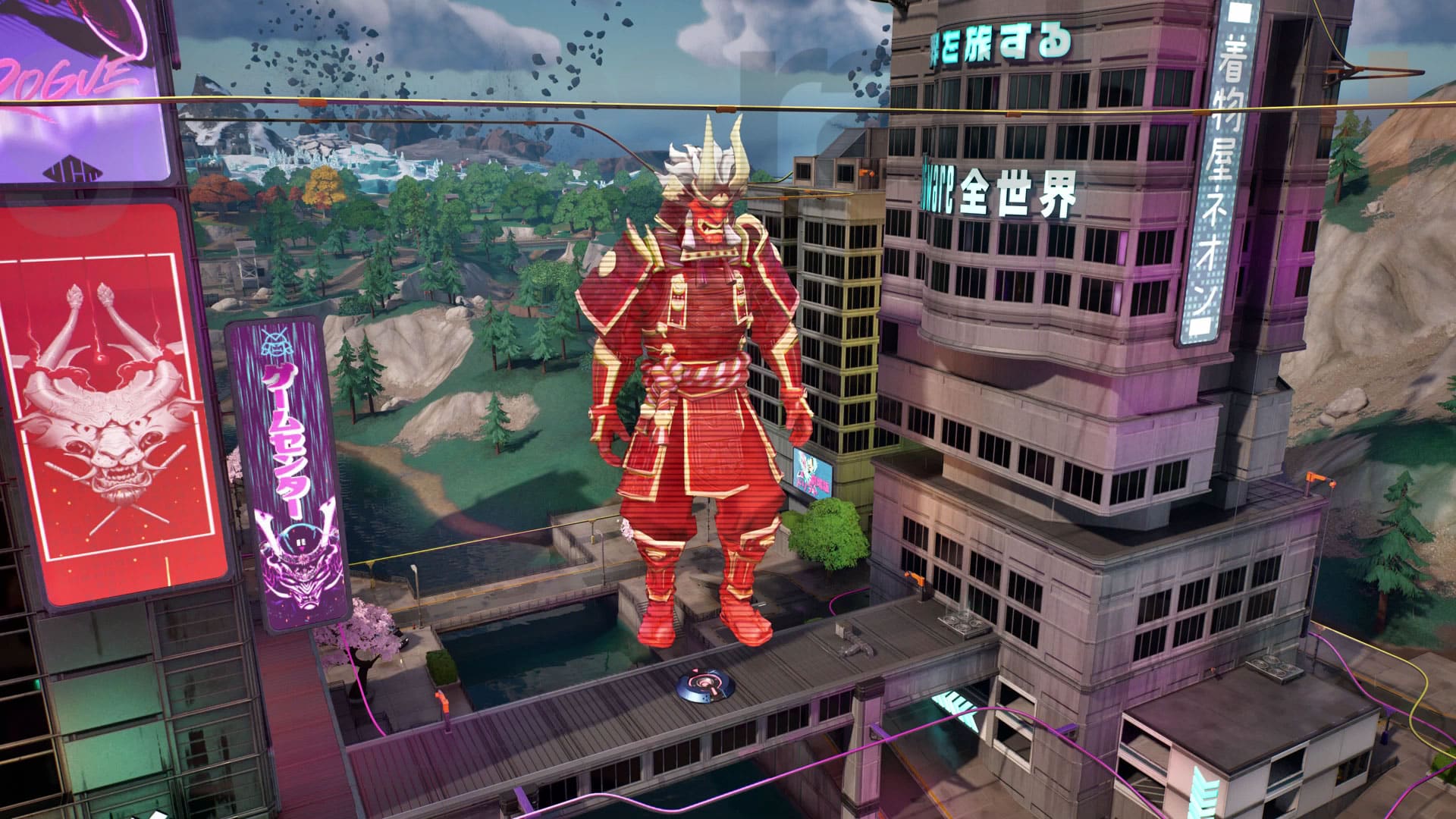 Visite de la carte postale Fortnite