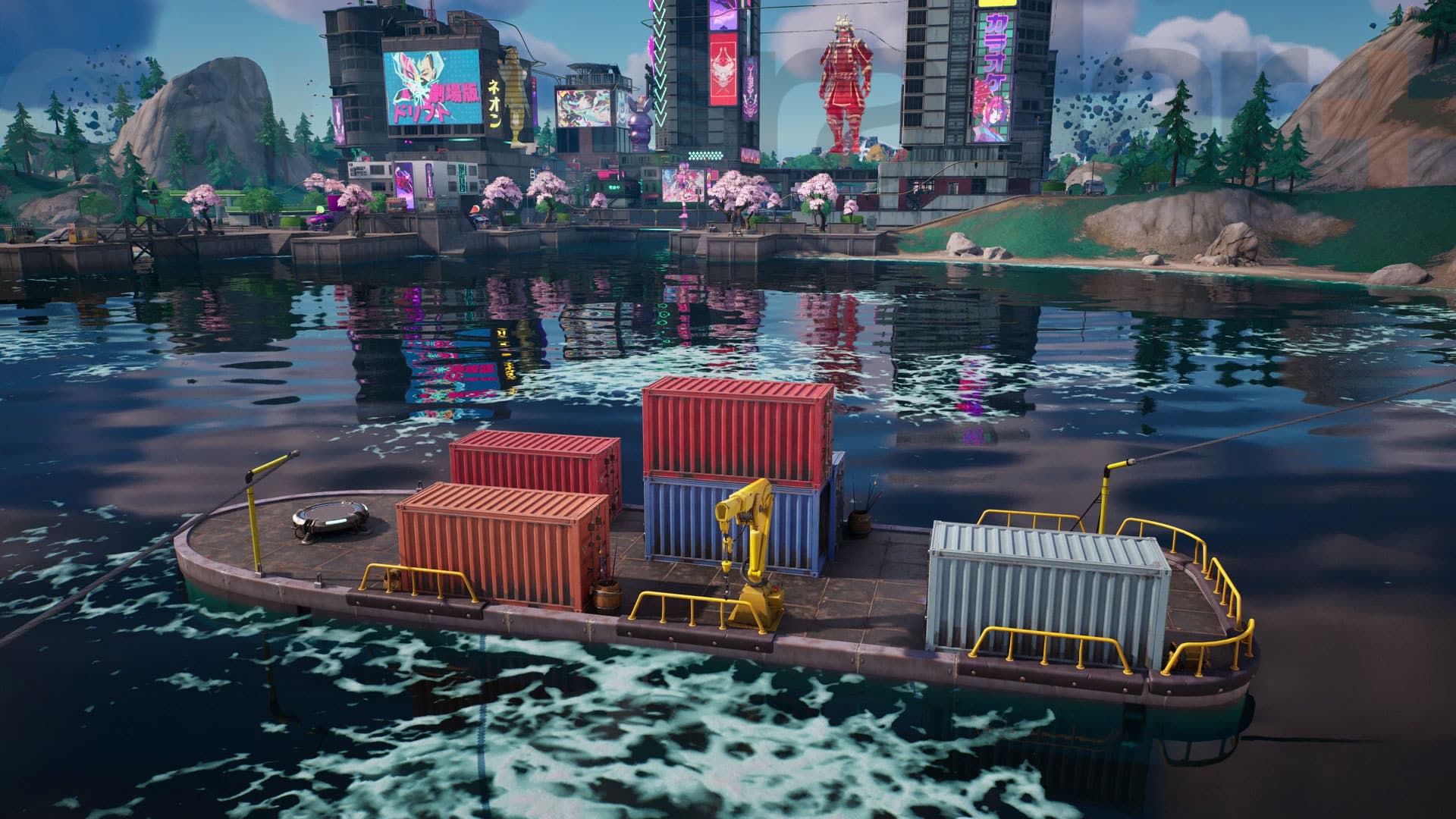 Visite de la carte postale Fortnite