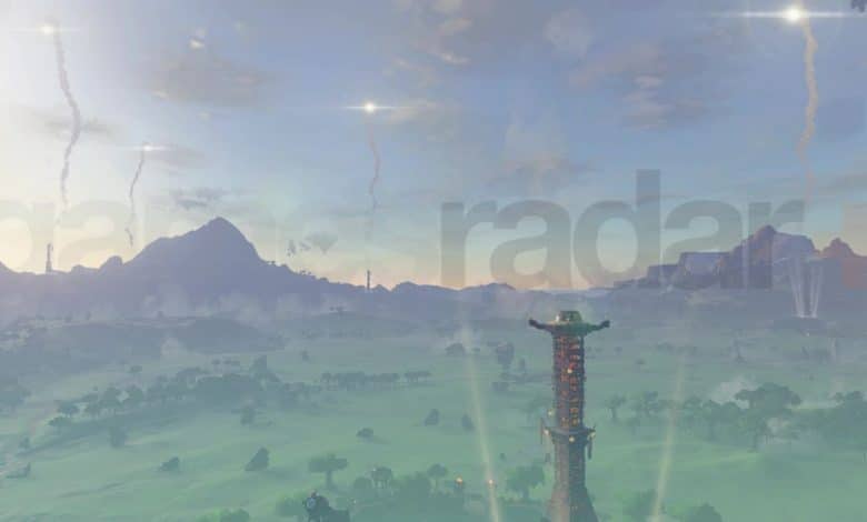 Zelda Tears of the Kingdom Skyview Towers