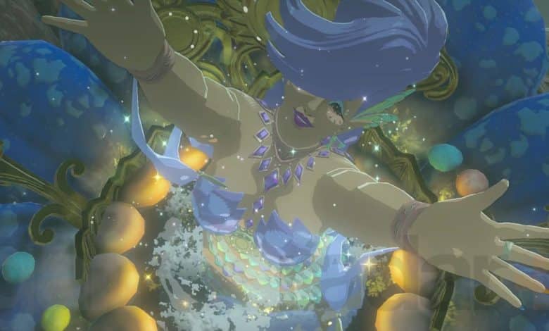 A great fairy emerges in Zelda Tears of the Kingdom
