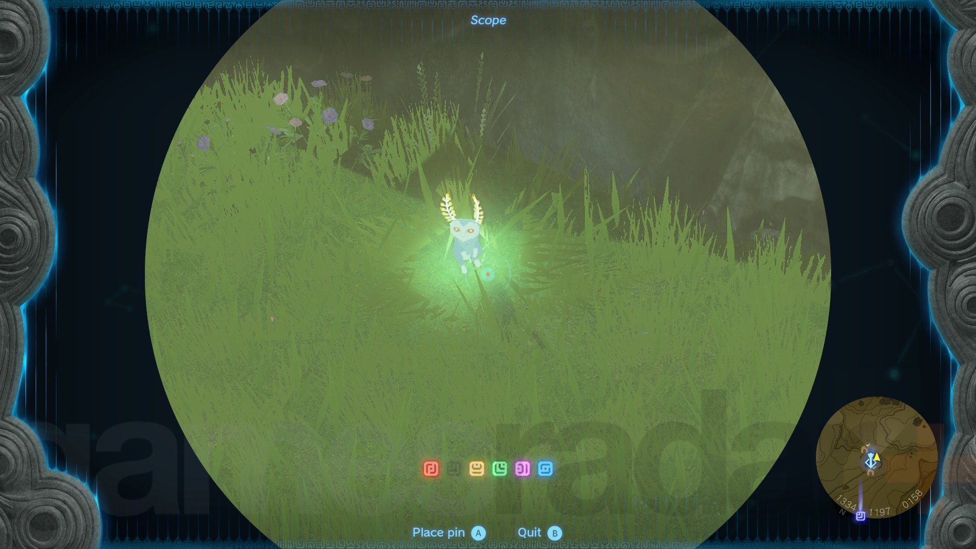 Un Blupee dans Zelda Tears of the Kingdom