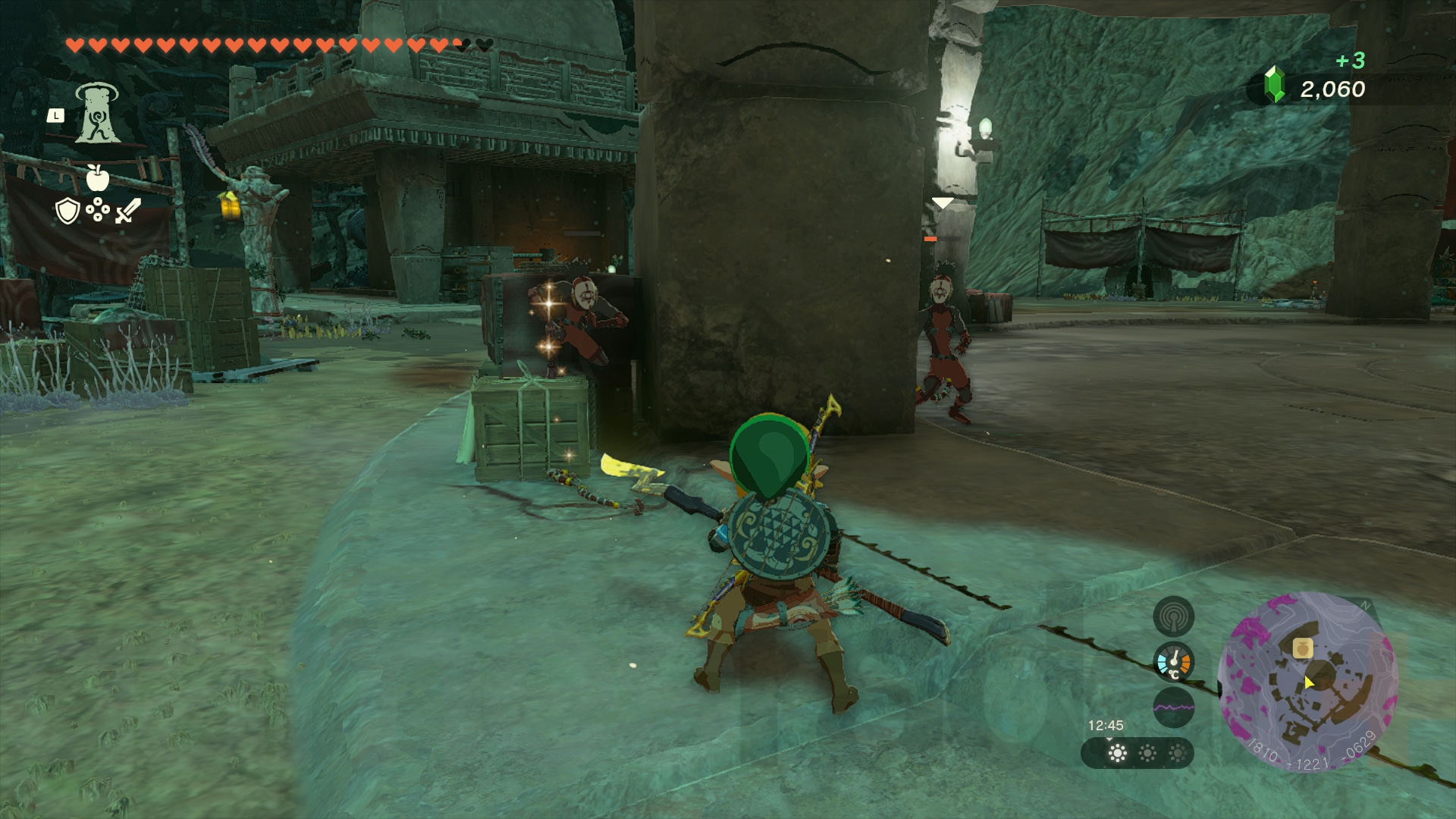 Link combat les ninjas Yiga dans Zelda Tears of the Kingdom