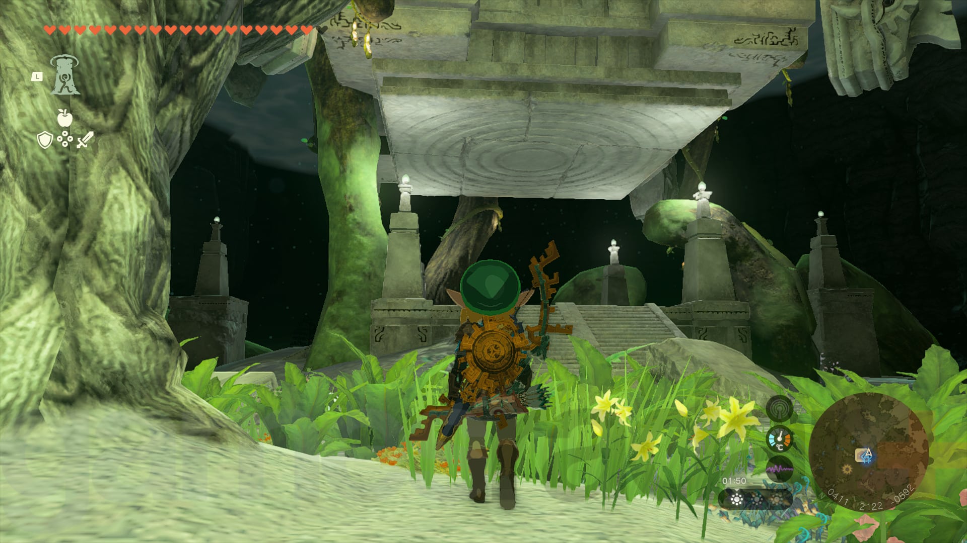Les bois perdus Zelda Les larmes du royaume